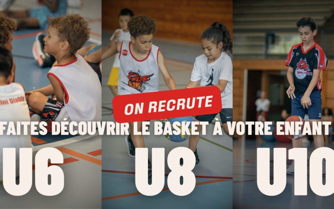 Recrutement U6-U8-U10
