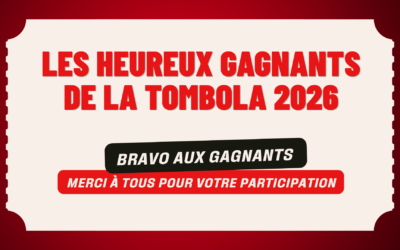 Résultats de la tombola du 10 juin 2026